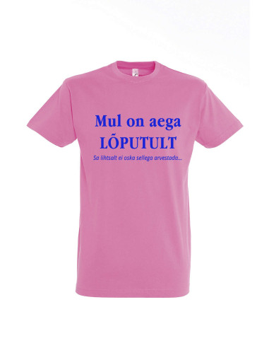 Meeste t-särk Ära kiirusta