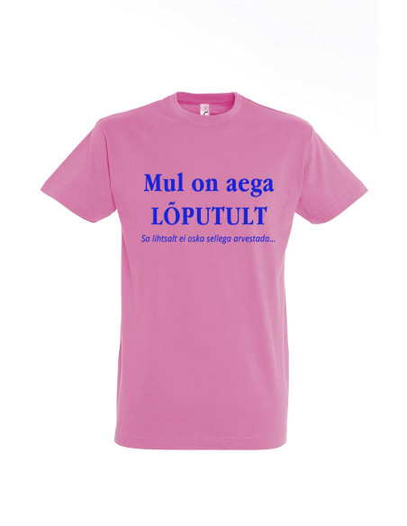 Meeste t-särk Ära kiirusta