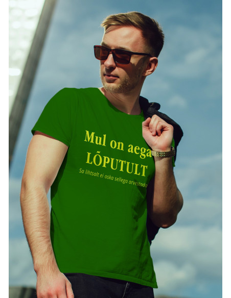 Meeste t-särk Ära kiirusta