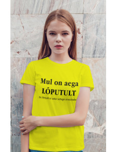 Naiste t-särk Ära kiirusta!