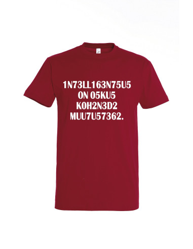 Meeste t-särk Intelligentsus