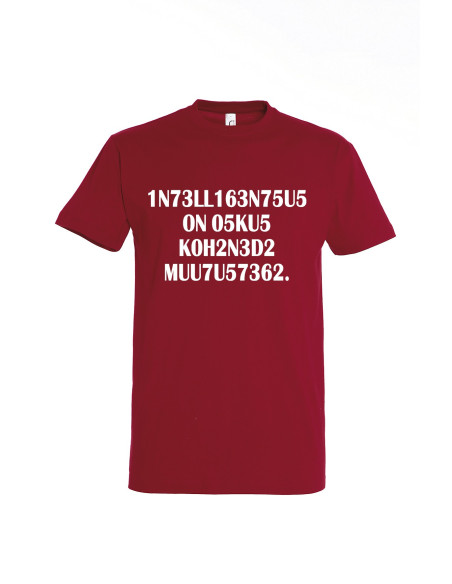 Meeste t-särk Intelligentsus