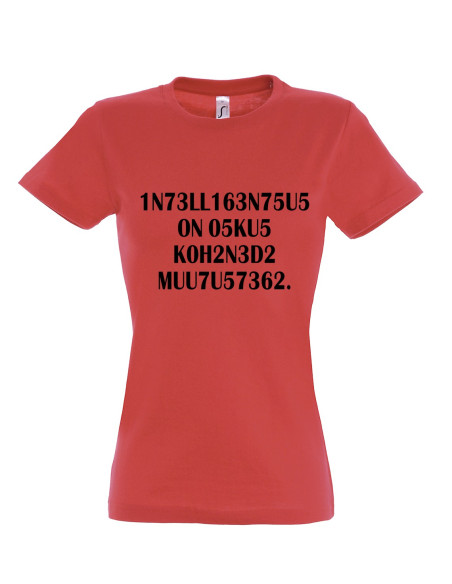 Naiste t-särk Intelligentsus