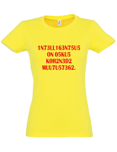 Naiste t-särk Intelligentsus