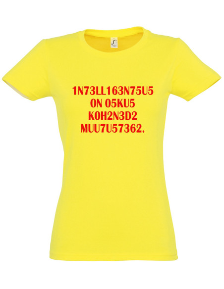 Naiste t-särk Intelligentsus