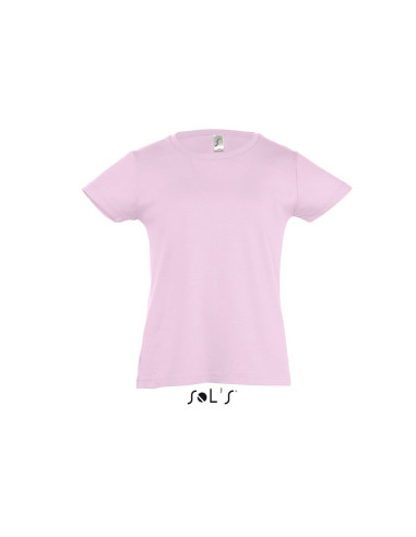 T-särk tüdrukutele Cherry sinu pildiga