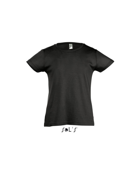 T-särk tüdrukutele Cherry sinu pildiga