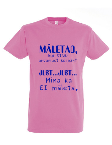 Meeste t-särk Sinu arvamus