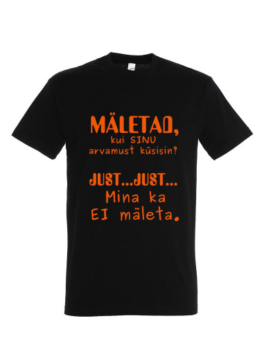 Meeste t-särk Sinu arvamus