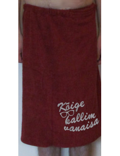 Saunaseelik 70x145cm Kõige kallim vanasisa 2