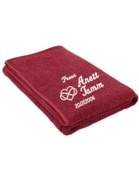 Tikandiga saunalinade komplekt Härra ja Proua