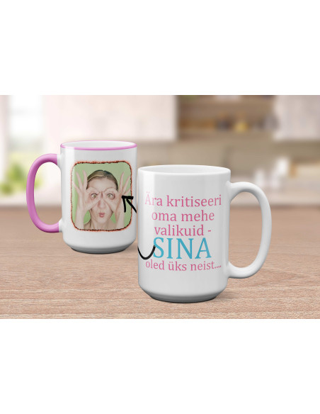 Fototass Ära kritiseeri oma mehe valikuid