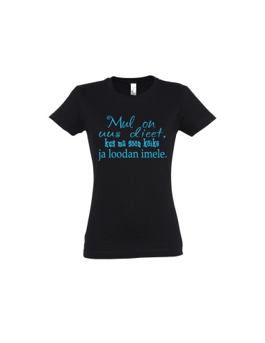 Naiste t-särk Mul on uus dieet...