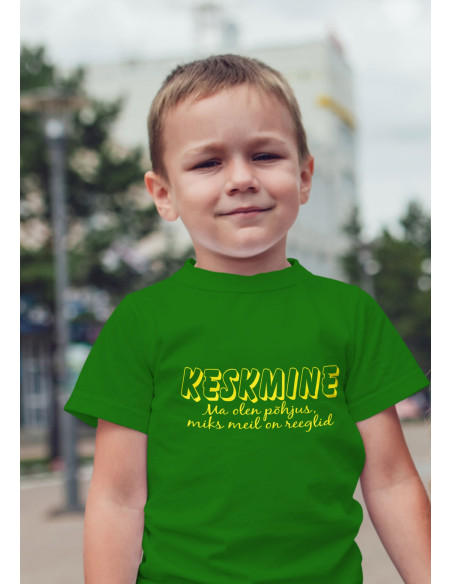 Laste T-särk Keskmine laps
