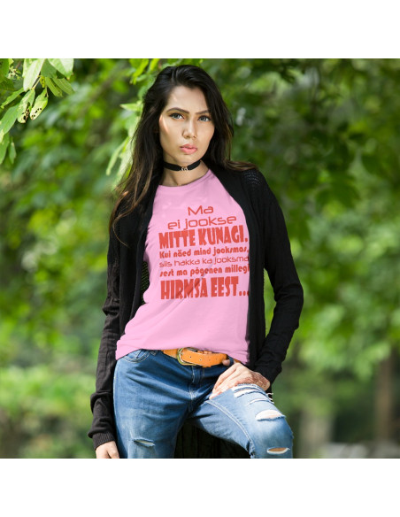 Naiste t-särk Ma ei jookse