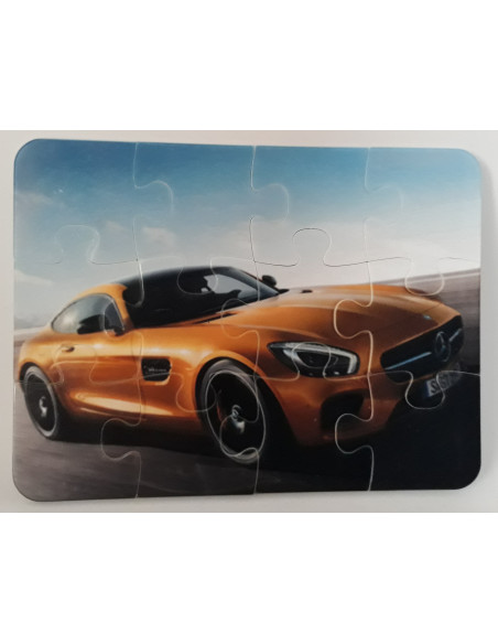 Plastikust pusle 12-osaline sinu pildiga ja tekstiga