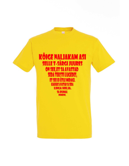 Meeste t-särk Mittemidagi ütlev särk