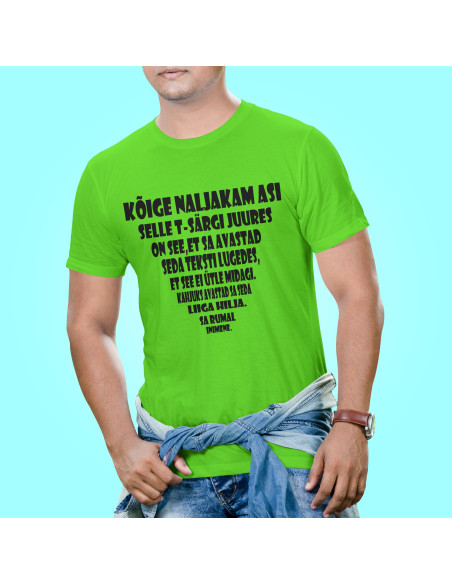 Meeste t-särk Mittemidagi ütlev särk