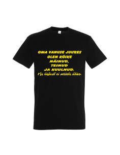 Meeste t-särk Oma vanuse juures 2