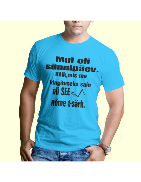 Sünnipäevasärk meestele