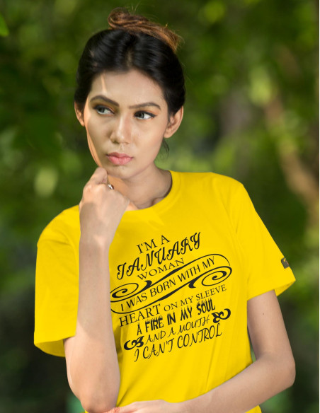 T-särk naistele I'm ... woman and I was born with...