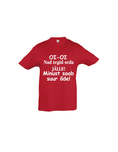 Laste T-särk Minust saab suur õde