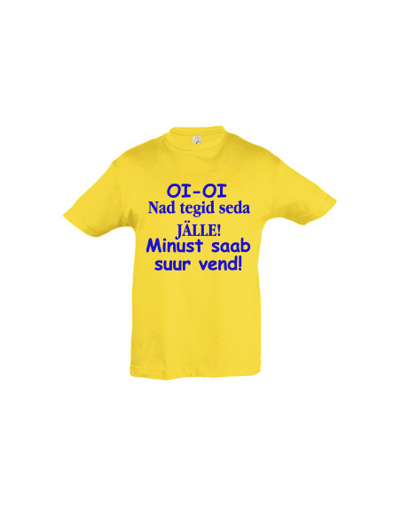 Laste T-särk Minust saab suur vend