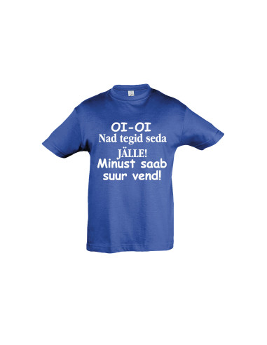 Laste T-särk Minust saab suur vend