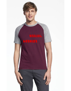 Kahevärviline meeste t-särk Julgen erineda