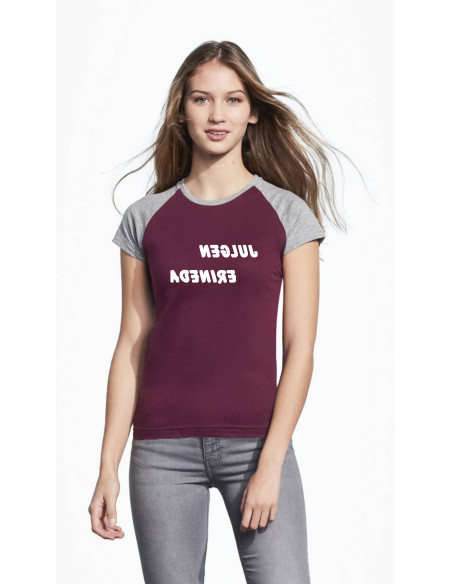 Kahevärviline naiste t-särk Julgen erineda