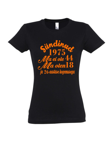 Naiste t-särk Sündinud... ja kogemustega