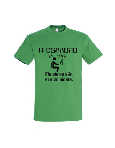 Meeste t-särk IT osakond