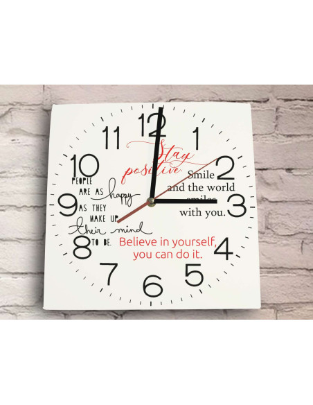 Seinakell "Stay positive"