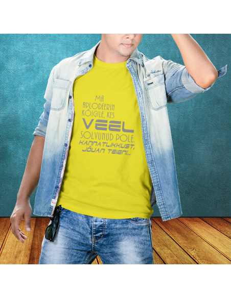 Meeste t-särk Kannatlikkust...