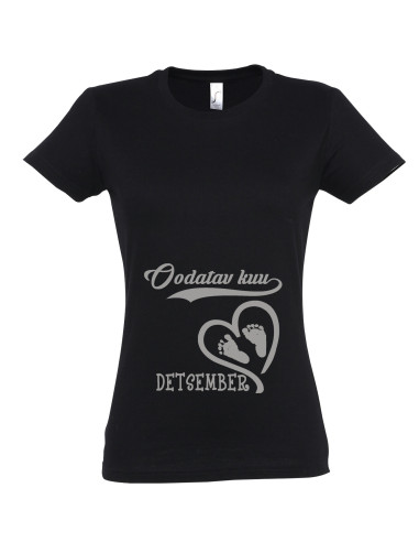 Naiste t-särk Oodatav kuu