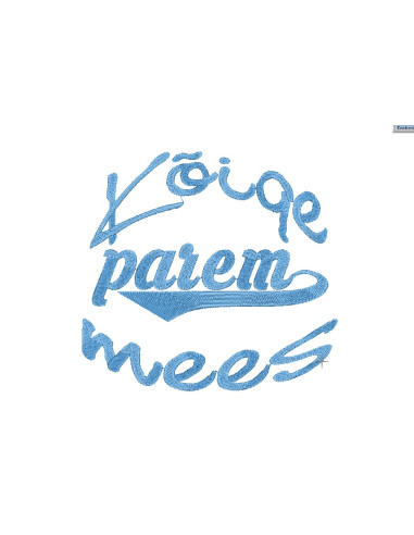 Tikandiga hommikumantel Kõige parem mees Tikandiga hommikumantel Kõige parem mees