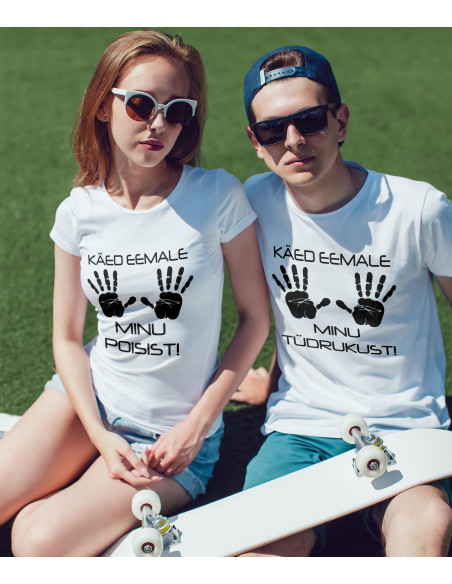 Naiste t-särk Käed eemale minu poisist!
