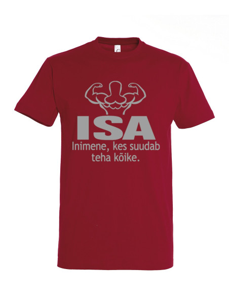 Meeste t-särk Isa suudab kõike