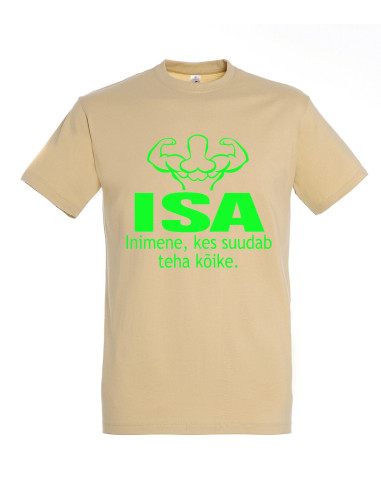 Meeste t-särk Isa suudab kõike