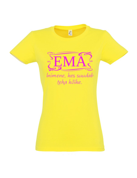 Naiste t-särk Ema suudab kõike