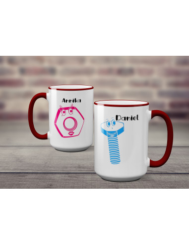 Tasside komplekt (2tk) Mutter & polt