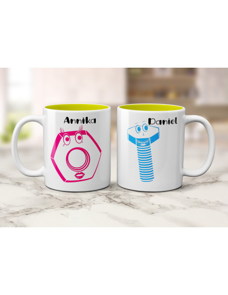 Tasside komplekt (2tk) Mutter & polt