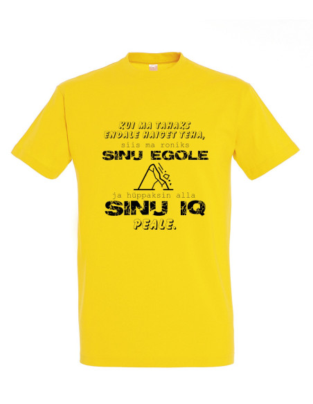 Meeste t-särk Ego vs IQ