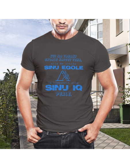 Meeste t-särk Ego vs IQ