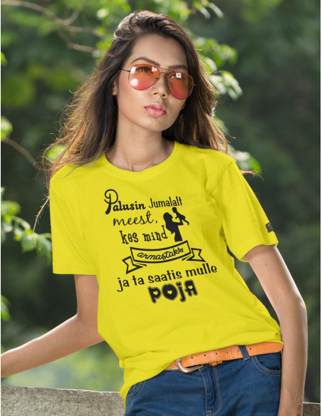 Naiste t-särk Jumal saatis poja