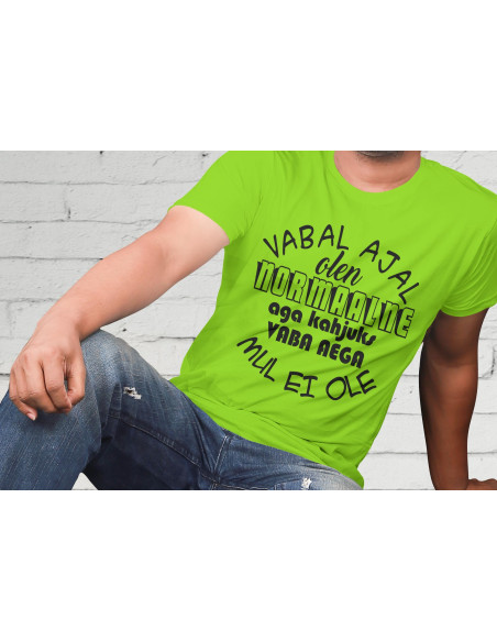 Meeste t-särk Vabal ajal