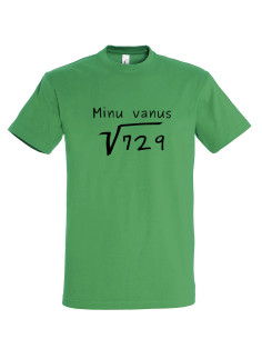 Meeste t-särk Minu vanus 2