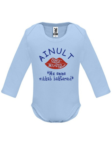 Beebi pika varrukaga body Õhumusid