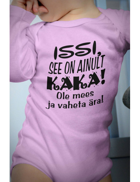 Beebi pika varrukaga body See on ainult kaka