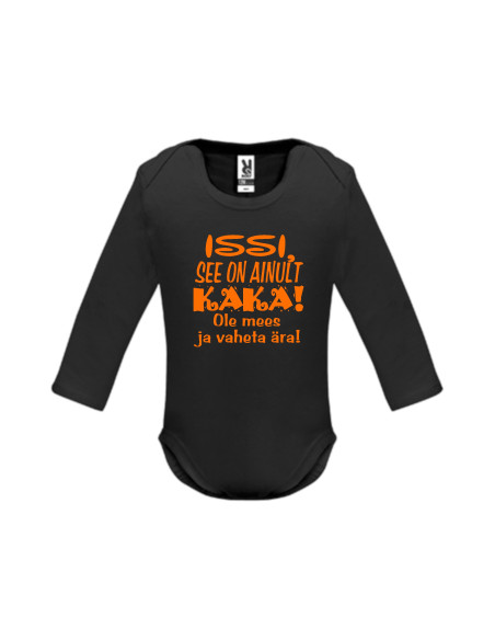 Beebi pika varrukaga body See on ainult kaka